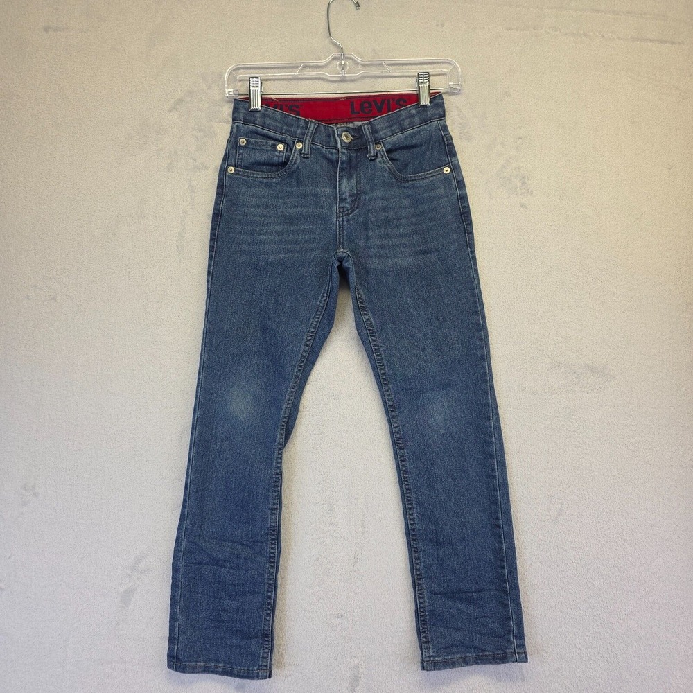 Levis 511 Jeans Boy 10R Straight Leg Slim Fit Elastic Waist Denim Stretch Grunge